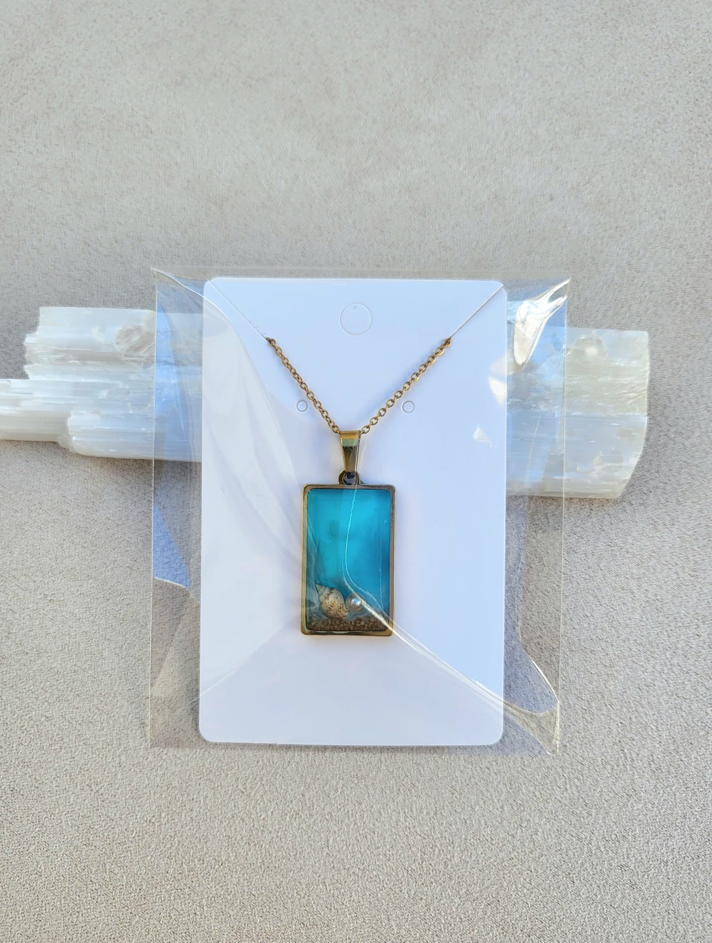 UNDER THE SEA necklace.