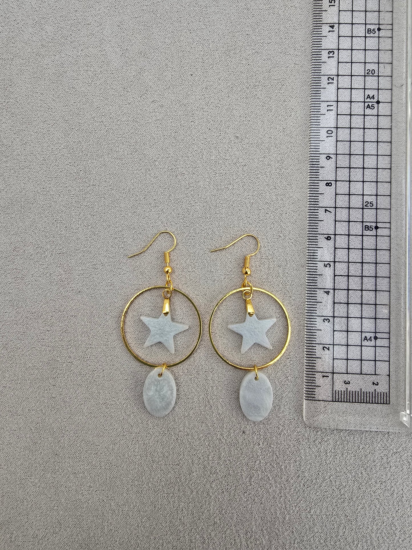 Pendientes BLANCA ESTRELLA.