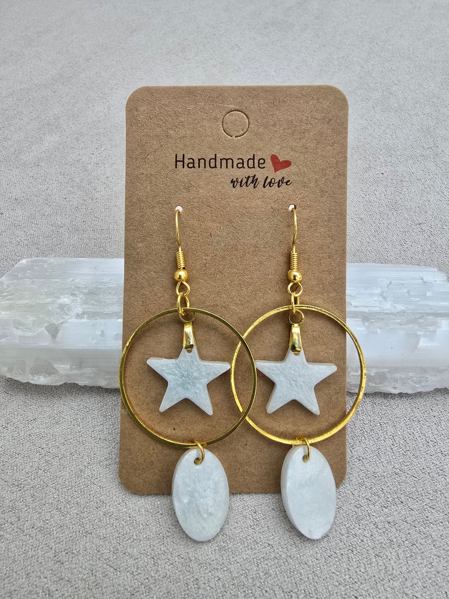 Pendientes BLANCA ESTRELLA.