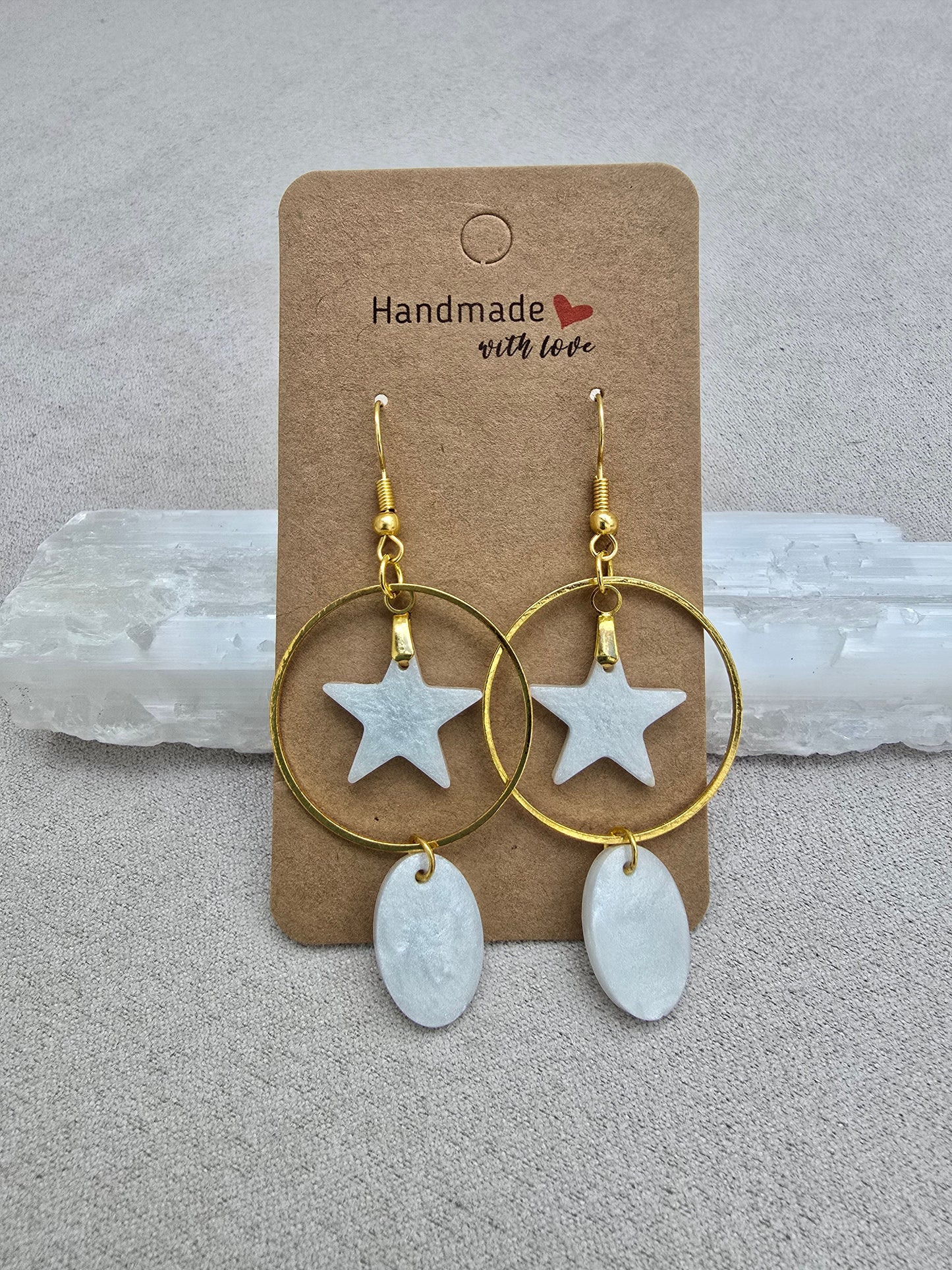 Pendientes BLANCA ESTRELLA.