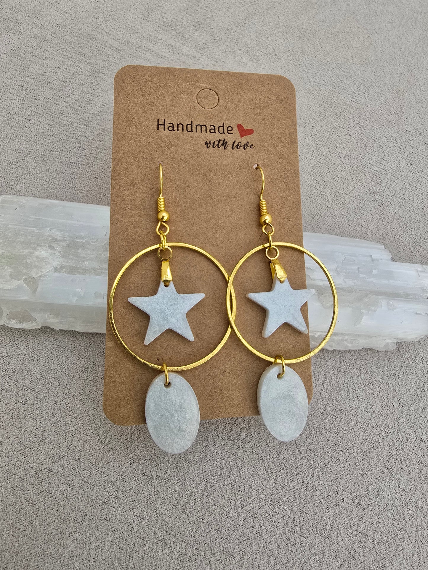 Pendientes BLANCA ESTRELLA.