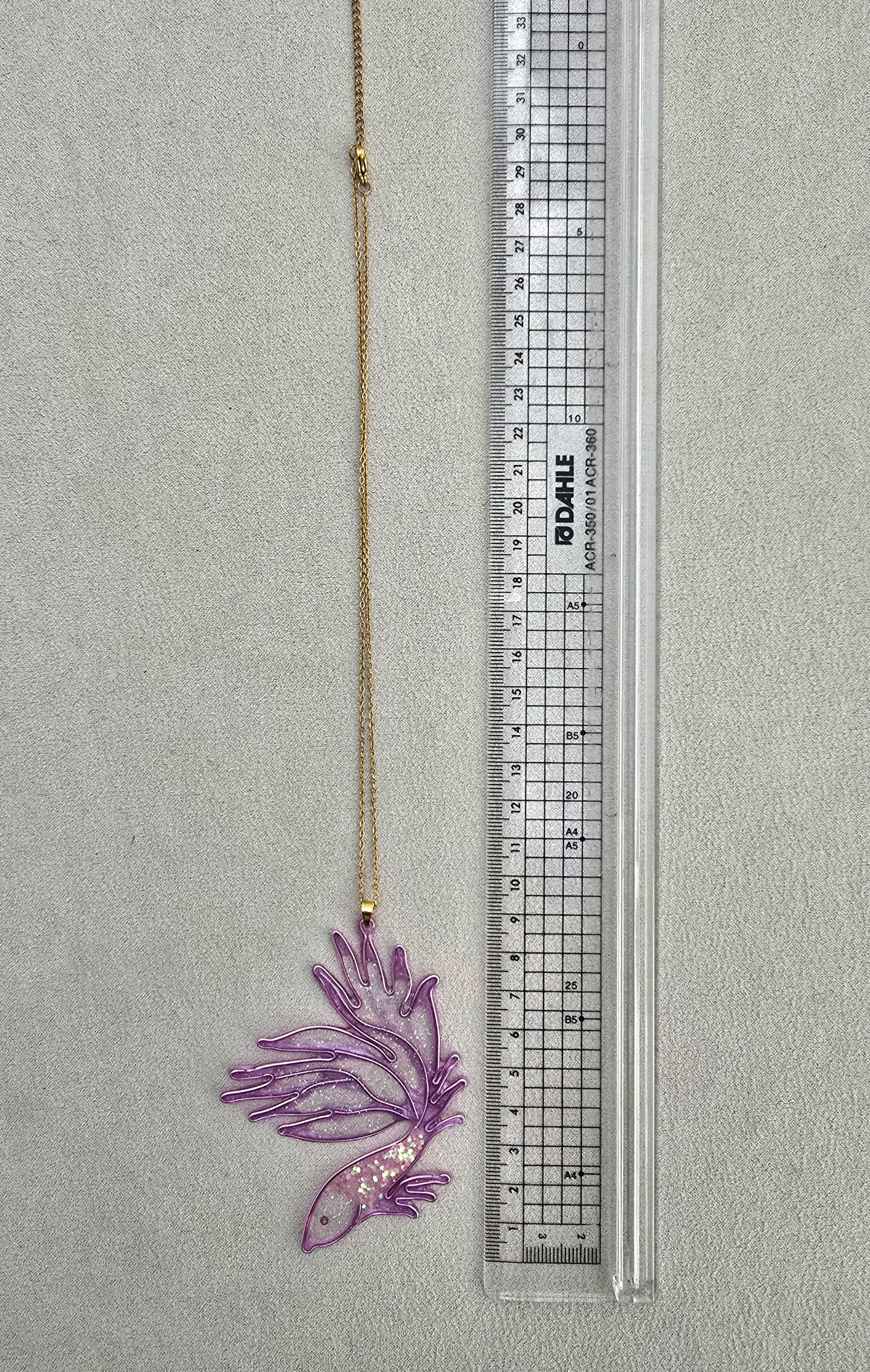 PINK BETTA necklace.