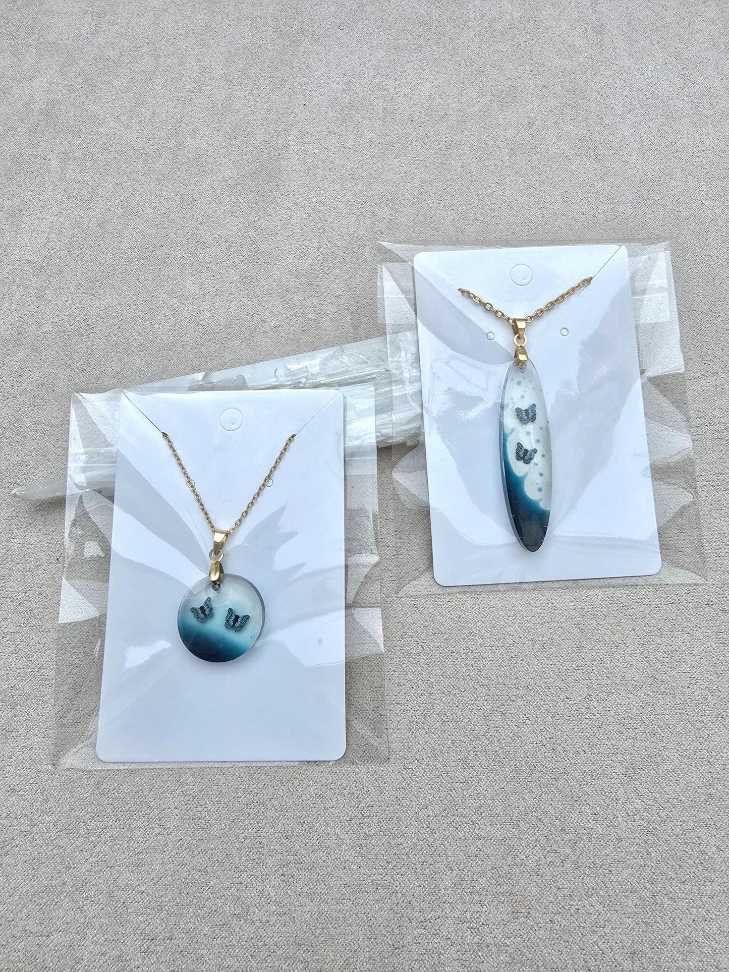 Conjunto MADRE E HIJA MARIPOSAS.