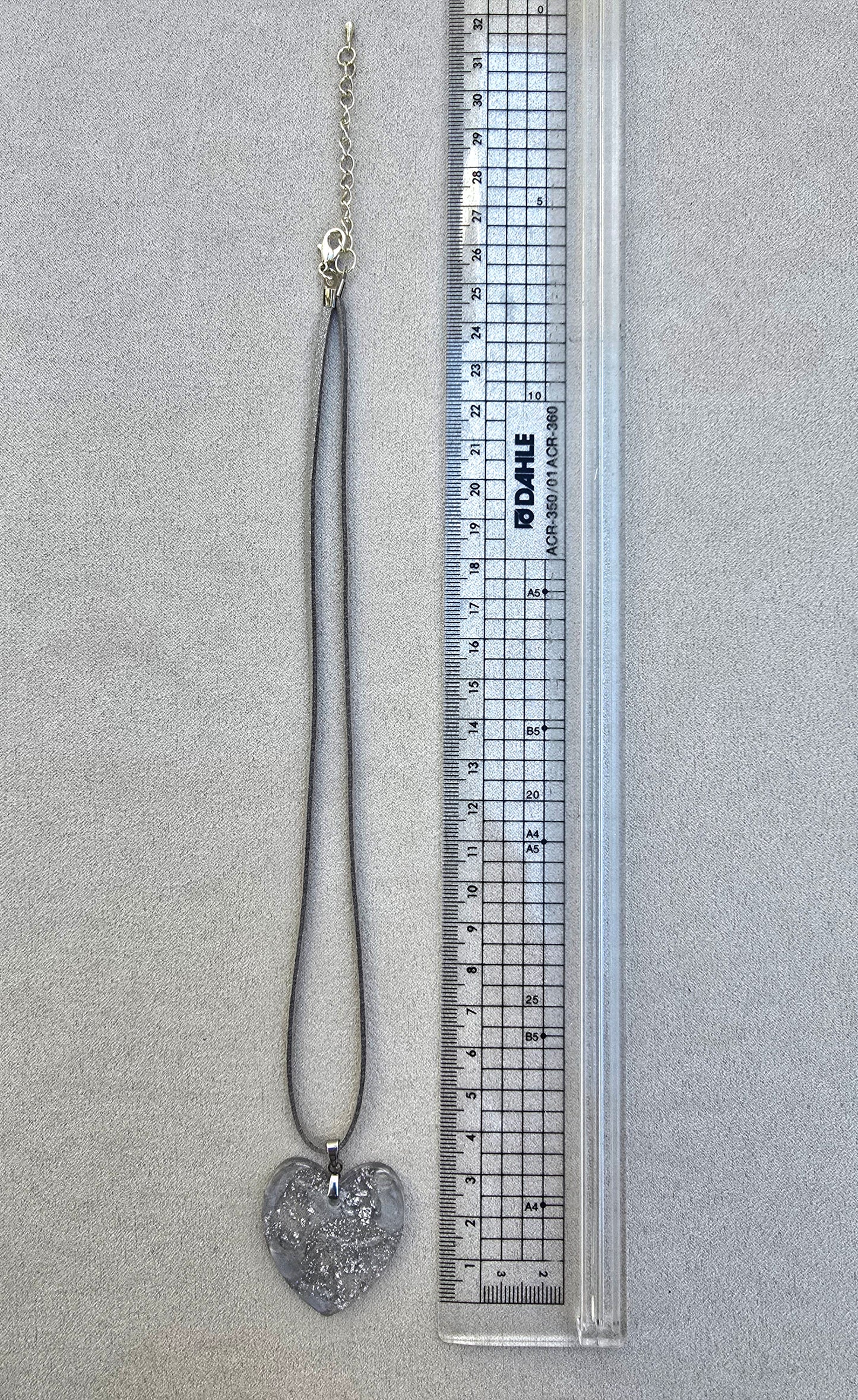 Colgante CORAZÓN DE PLATA (live)