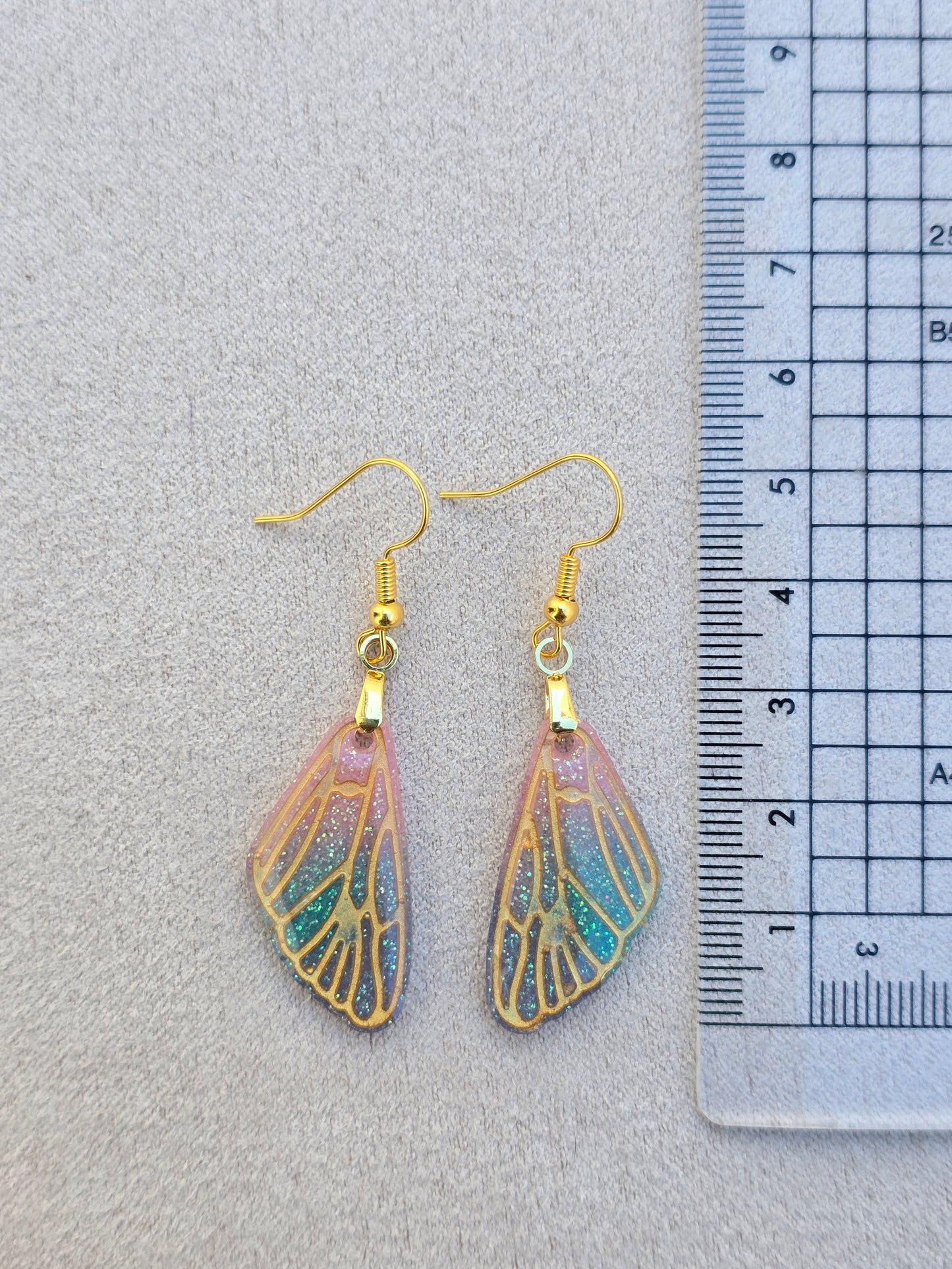 Mini Rainbow Fairy Earrings (live)