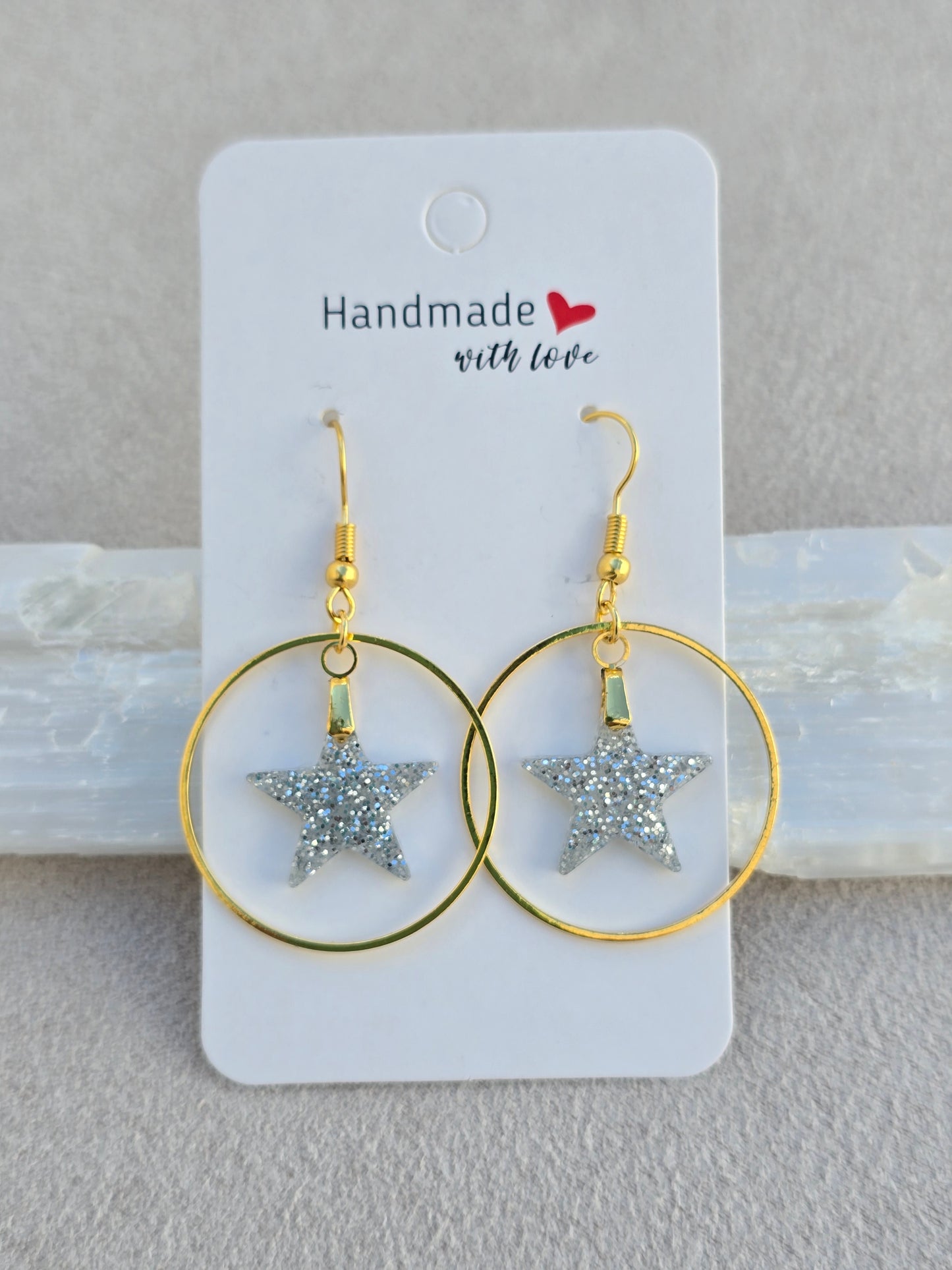 Pendientes ESTRELLAS PLATIDORADAS (live)