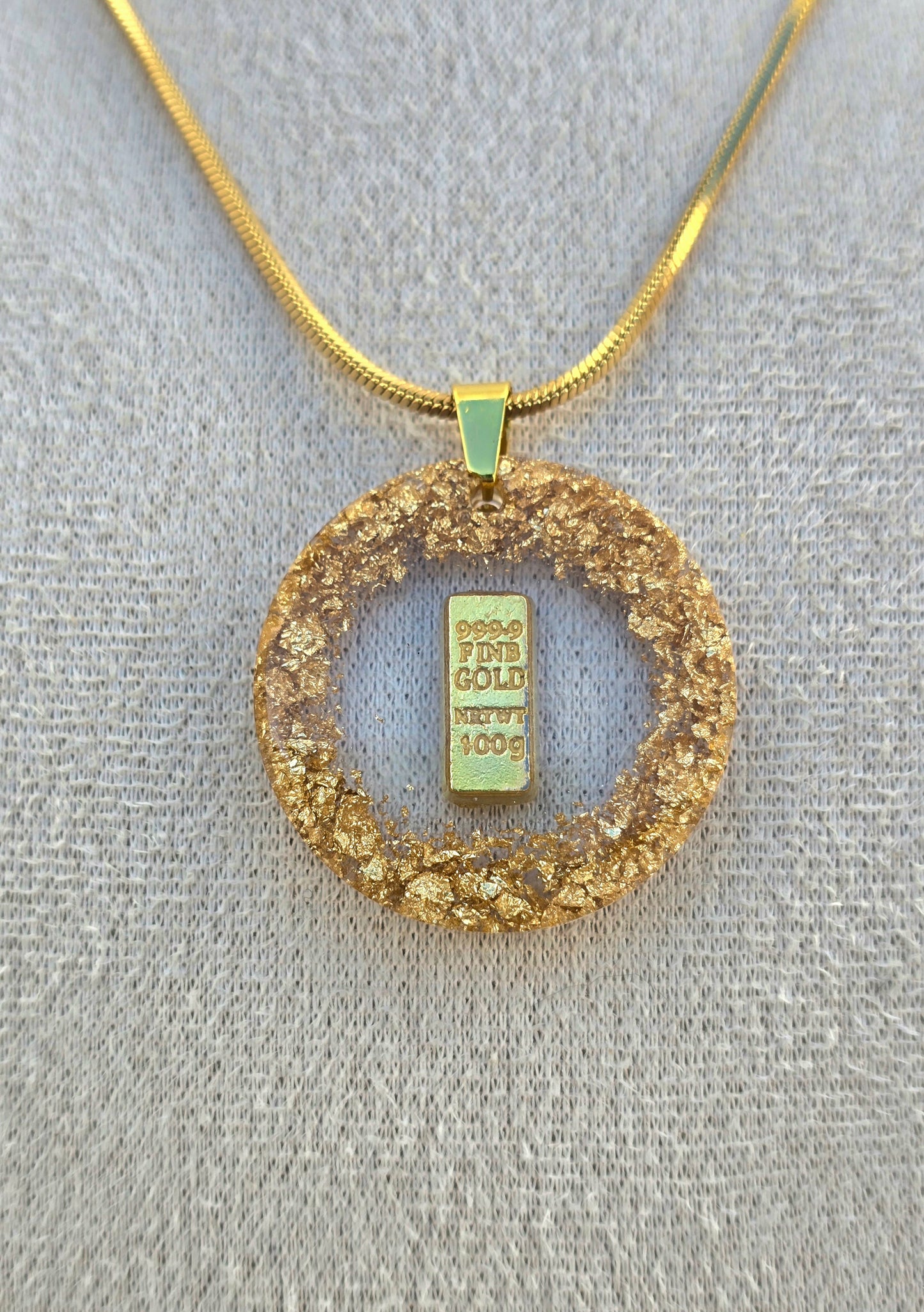 Collar ABRAZO DE ORO