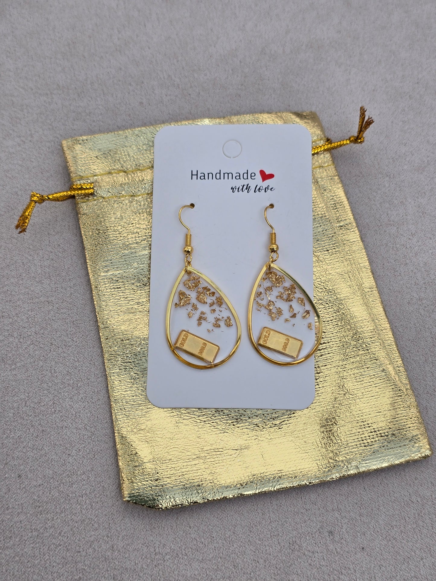 Pendientes GOTAS DE ABUNDANCIA.