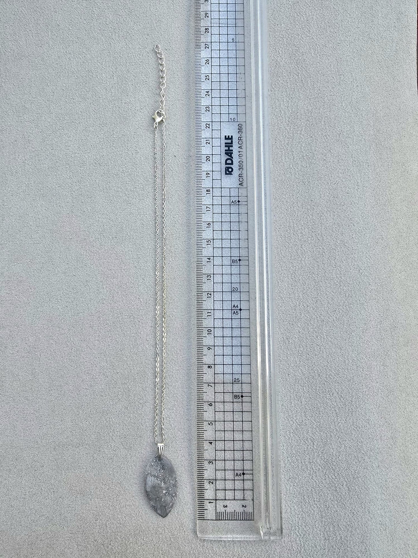 Collar SUEÑO PLATEADO.