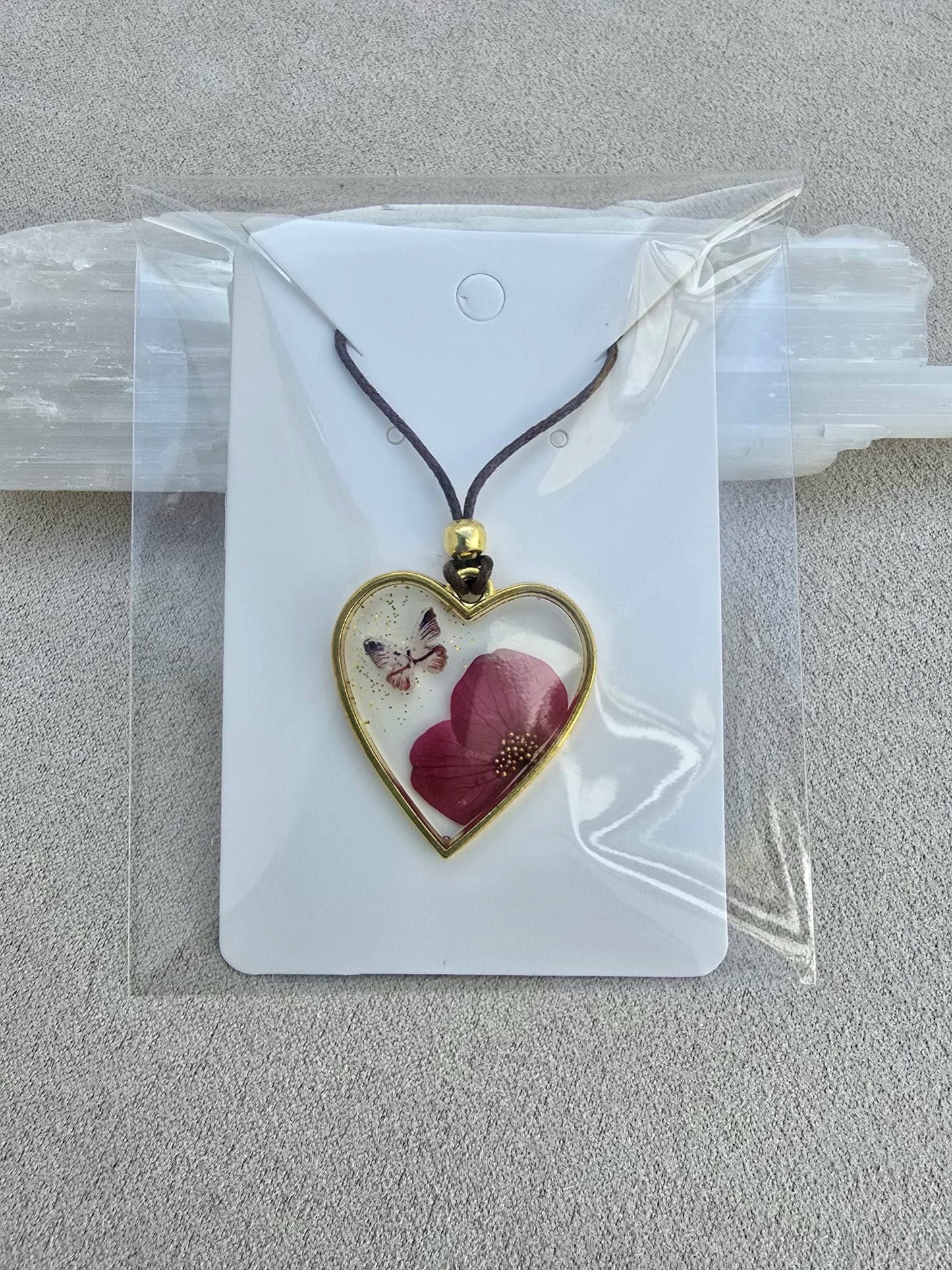 SPRING OF THE HEART necklace.